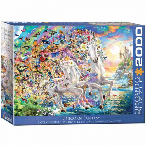 Eurographics 8220-5551 - Einhorn - Traumwelt, Puzzle, 2.000 Teile