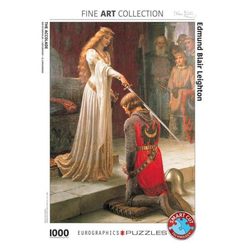 Eurographics 6000-0038 - Der Ritterschlag von Edmund Blair Leighton , Puzzle, 1.000 Teile