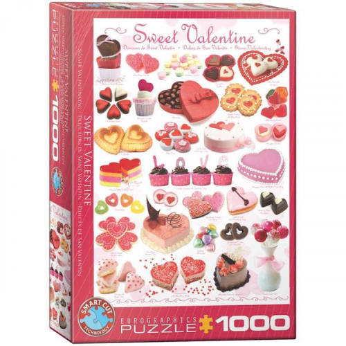 Eurographics 6000-0431 - Süsser Valentinstag, Puzzle, 1.000 Teile