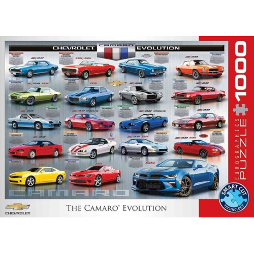 Eurographics 6000-0733 - Chevrolet Camaro Evolution , Puzzle, 1.000 Teile