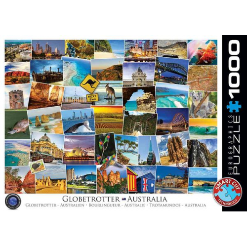 Eurographics 6000-0753 - Globetrotter Australien , Puzzle, 1.000 Teile