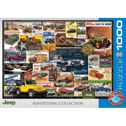 Eurographics 6000-0758 - Jeep Werbung , Puzzle, 1.000 Teile