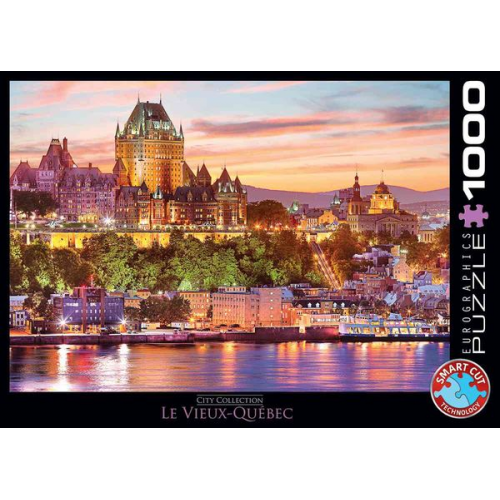 Eurographics 6000-0763 - Ville de Quebec , Puzzle, 1.000 Teile