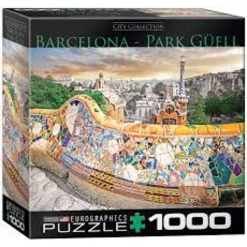 Eurographics 6000-0768 - Barcelona Park Güell, Puzzle, 1.000 Teile