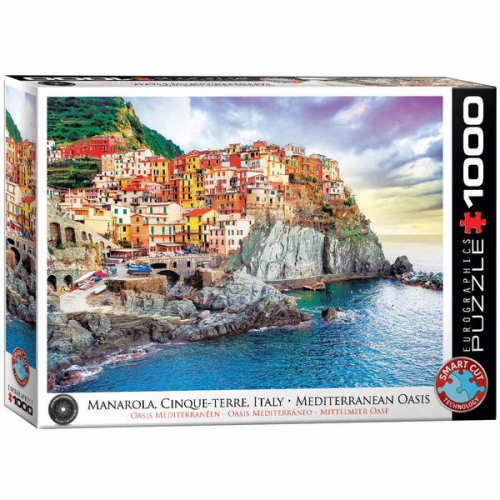 Eurographics 6000-0786 - Manarola Cinque Terre Italien, Puzzle, 1.000 Teile