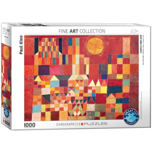 Eurographics 6000-0836 - Burg und Sonne von Paul Klee , Puzzle, 1.000 Teile