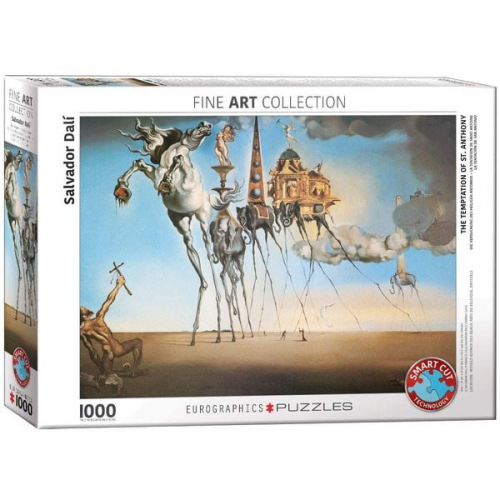 Eurographics 6000-0847 - Die Versuchung des heiligen Antonious von Salvador Dalí , Puzzle, 1.000 Teile