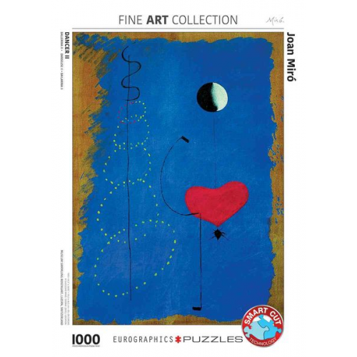 Eurographics 6000-0854 - Ballerina II von Joan Miró , Puzzle, 1.000 Teile