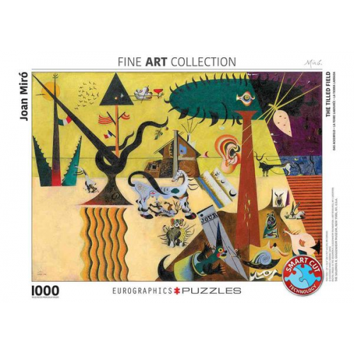 Eurographics 6000-0858 - Das Ackerfeld von Joan Miró , Puzzle, 1.000 Teile