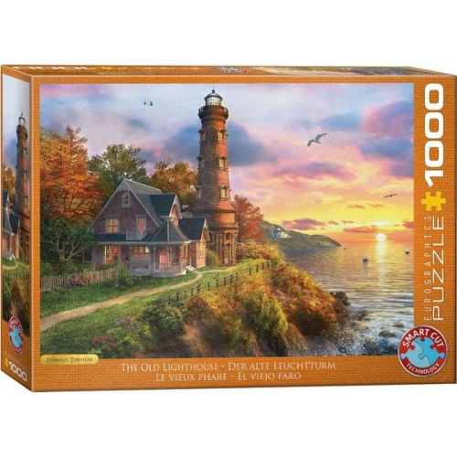 Eurographics 6000-0965 - Dominic Davison, The Old Lighthouse, Leuchtturm, Puzzle, 1000 Teile