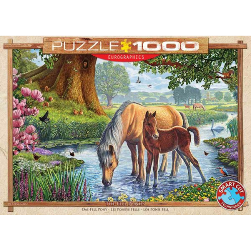 Eurographics 6000-0976 - Fell Ponies von Steve Crisp , Puzzle, 1.000 Teile