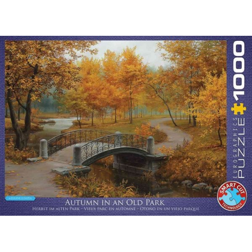 Eurographics 6000-0979 - Herbst im alten Park von Eugene Lushpin , Puzzle, 1.000 Teile