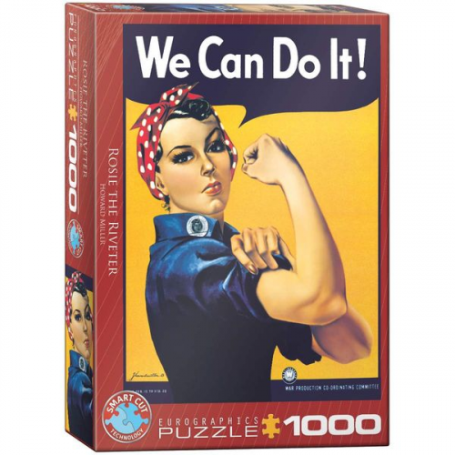 Eurographics 6000-1292 - Rosie die Nieterin - We Can Do It, Puzzle, 1.000 Teile