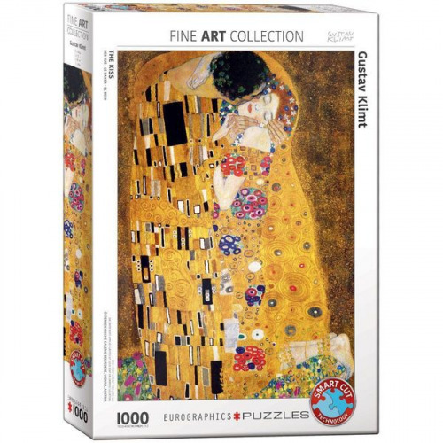 Eurographics 6000-4365 - Der Kuss von Gustav Klimt , Puzzle, 1.000 Teile