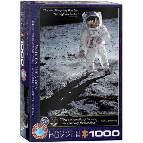 Eurographics 6000-4953 - Schritte auf dem Mond, Puzzle, 1.000 Teile