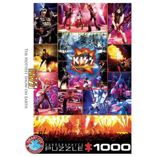 Eurographics 6000-5306 - KISS The Hottest Show on Earth , Puzzle, 1.000 Teile