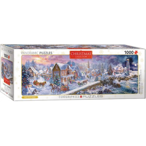 Eurographics 6010-5318 - Holiday at the Seaside , Panorama Puzzle - 1000 Teile