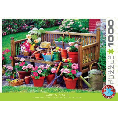 Eurographics 6000-5345 - Gartenbank , Puzzle, 1.000 Teile