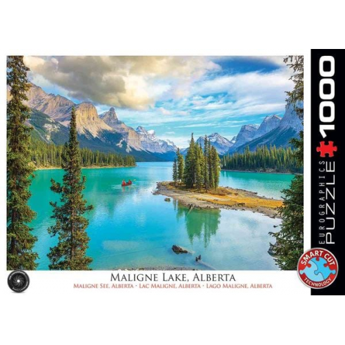 Eurographics 6000-5430 - Malign Lake, Alberta , Puzzle, 1.000 Teile
