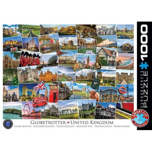 Eurographics 6000-5464 - Globetrotter Großbritannien , Puzzle, 1.000 Teile