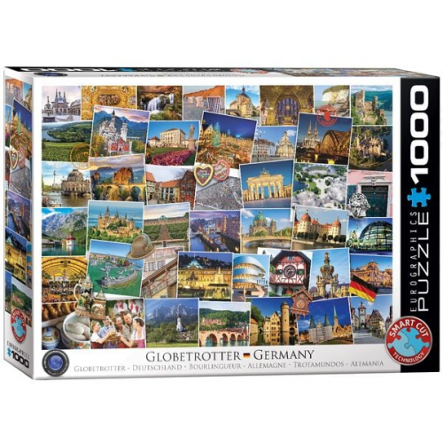 Eurographics 6000-5465 - Globetrotter Deutschland , Puzzle, 1.000 Teile