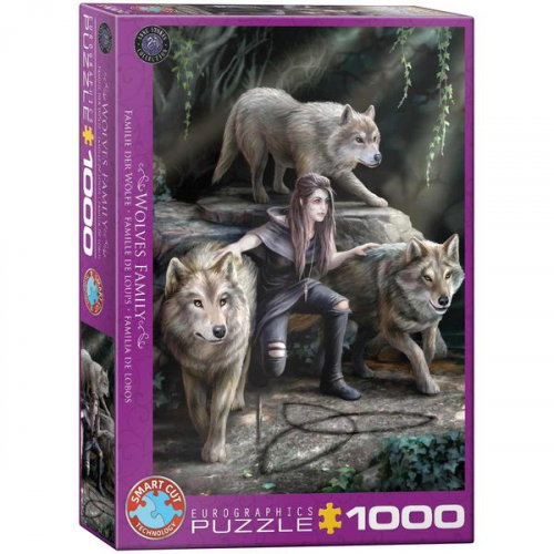 Eurographics 6000-5476 - Die Stärke von Dreien von Anne Stokes, Puzzle, 1.000 Teile