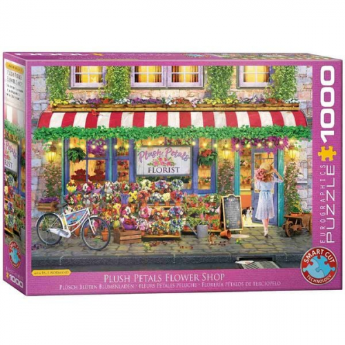 Eurographics 6000-5518 - Plüsch Blüten Blumenladen, Puzzle, 1.000 Teile