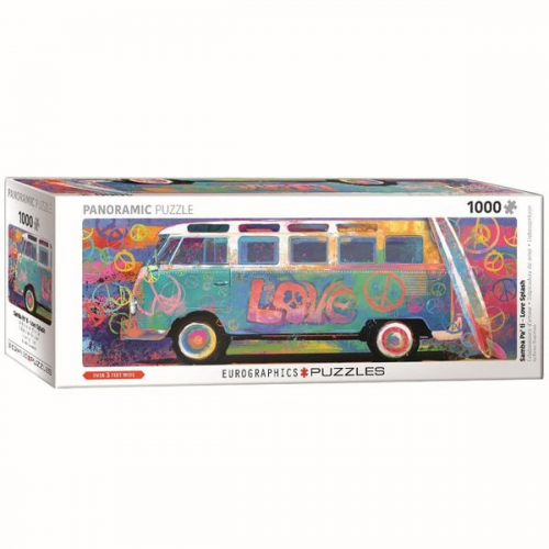 Eurographics 6010-5549 - Love Bus, Panorama Puzzle - 1000 Teile