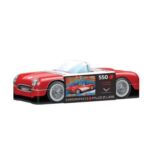 Eurographics 8551-5599 - Corvette Cruising Puzzledose , 550 Blech Puzzle