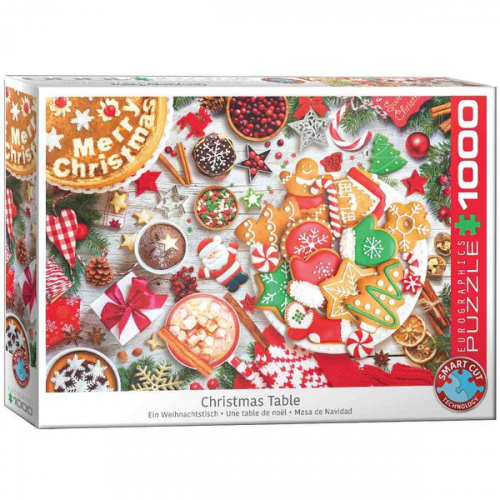 Eurographics 6000-5623 - Ein Weihnachtstisch, Puzzle, 1.000 Teile