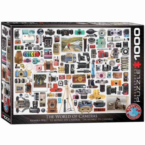 Eurographics 6000-5627 - Kamera-Welt, Puzzle, 1.000 Teile