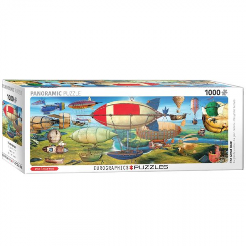 Eurographics 6010-5633 - Das grosse Rennen, Panorama Puzzle - 1000 Teile