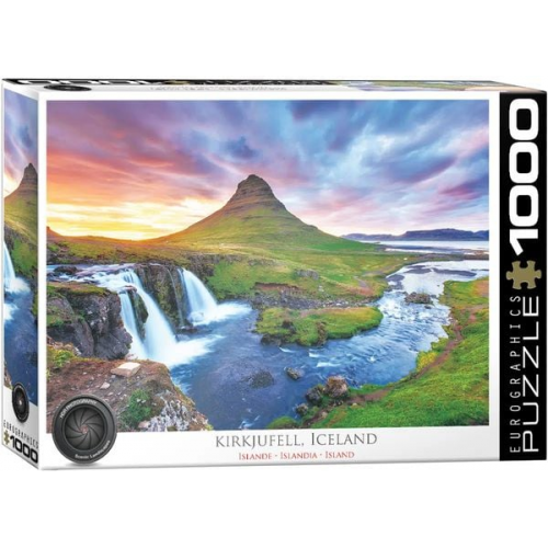 Eurographics 6000-5642 - Kirkjufell, Island , Puzzle, 1.000 Teile