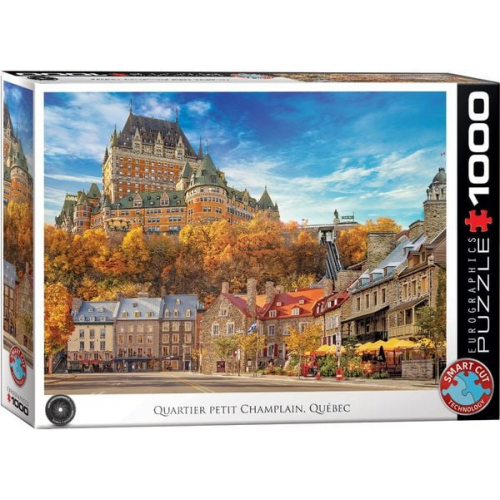 Eurographics 6000-5809 - Quartier Petit Champlain, Quebec, Puzzle, 1000 Teile