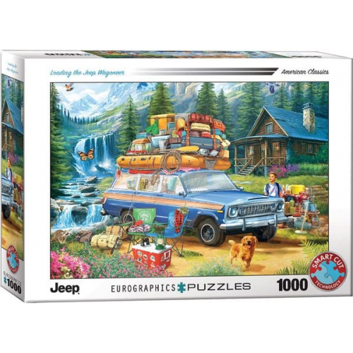 Eurographics 6000-5867 - American Classics, Jeep, Loading the Wagoneer, Puzzle, 1000 Teile