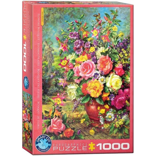 Eurographics 6000-5883 - Albert Williams, Flower Bouquet, Blumenstrauß, Puzzle, 1000 Teile