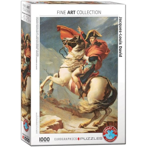 Eurographics 6000-5889 - Fine Art Collection, Napoleon Crossing the Alps, Puzzle, 1000 Teile