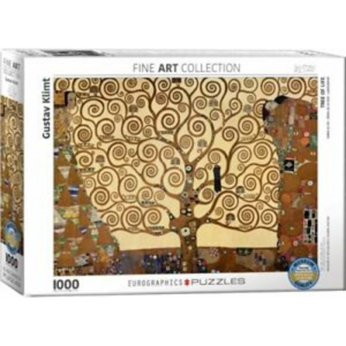 Eurographics 6000-6059 - Lebensbaum von Gustav Klimt , Puzzle, 1.000 Teile