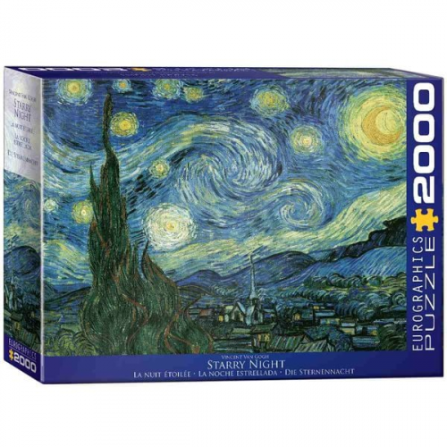 Eurographics 8220-1204 - Starry Night, Van Gogh, Puzzle, 2.000 Teile