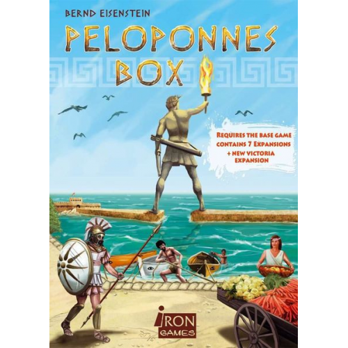 Pegasus IRG00014 - Peleponnes Box, Brettspiel, Familienspiel