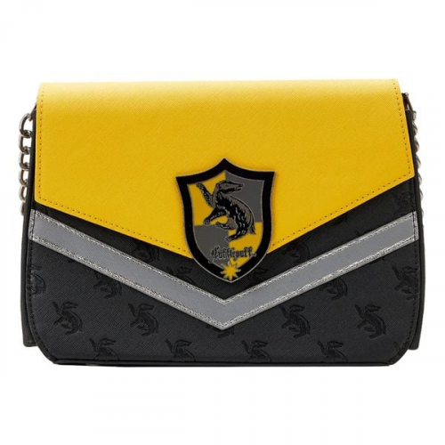 Hp Hufflepuff Chain Strap Cross Body Bag