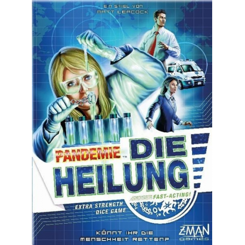 Asmodee 691150 - Pandemie, Die Heilung, Würfelspiel