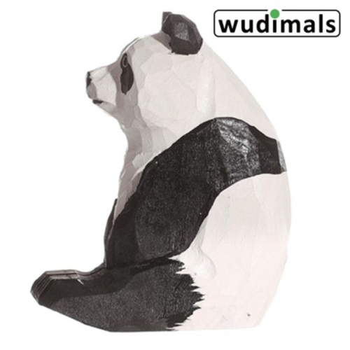 Wudimals A040705 - Panda, Panda, handgeschnitzt aus Holz