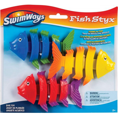 Swimways 6046823 - Fish Styx, Fische 3er Set, Tauchspielzeug