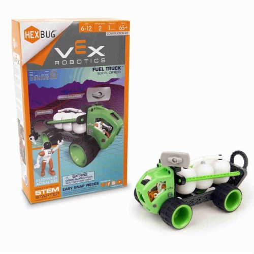 Hexbug 501778 - VEX Robotics Fuel Truck Explorer, Spielzeug-Roboter, Roboter-Tankwagen, Baukasten