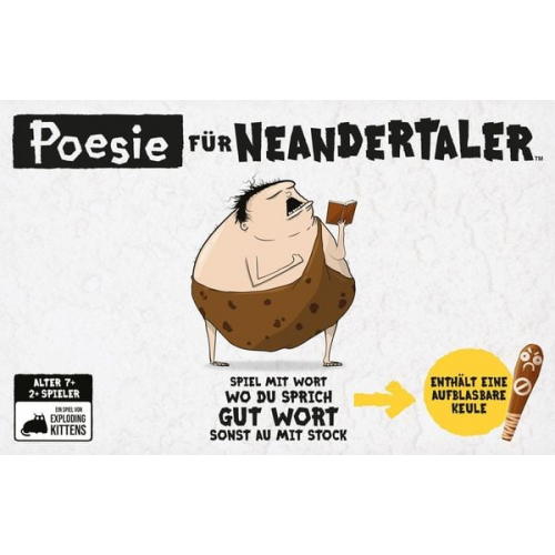 Exploding Kittens - Poesie für Neandertaler