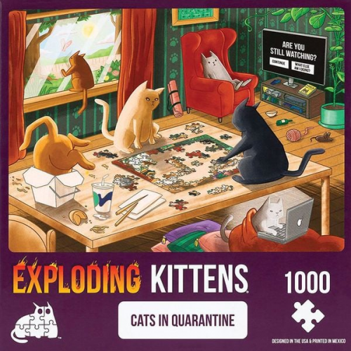 Exploding Kittens - Puzzle - Cats in Quarantine