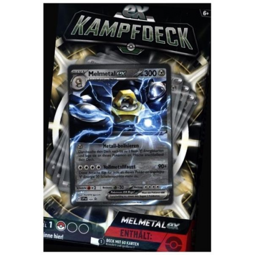 Pokémon TCG - EX-Kampfdeck Hundemon/Melmetal