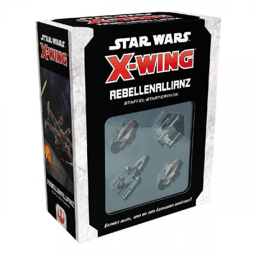 Atomic Mass Games - Star Wars X-Wing 2. Edition - Rebellenallianz Staffel-Starterpack