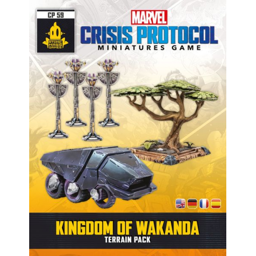 Atomic Mass Games - Marvel: Crisis Protocol - Kingdom of Wakanda Terrain Pack